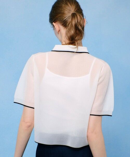 allureville / アルアバイル ニット・セーター | 【LOULOU WILLOUGHBY】シアーカノコポロ | 詳細4