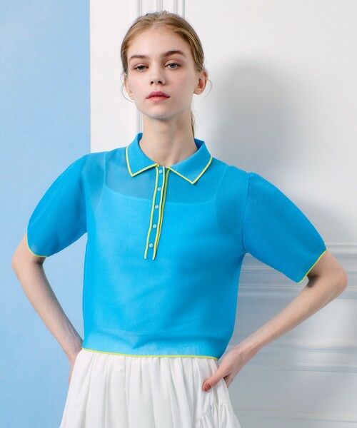 allureville / アルアバイル ニット・セーター | 【LOULOU WILLOUGHBY】シアーカノコポロ | 詳細10