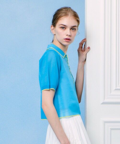 allureville / アルアバイル ニット・セーター | 【LOULOU WILLOUGHBY】シアーカノコポロ | 詳細11