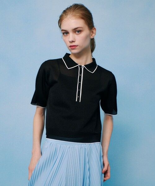 allureville / アルアバイル ニット・セーター | 【LOULOU WILLOUGHBY】シアーカノコポロ | 詳細20