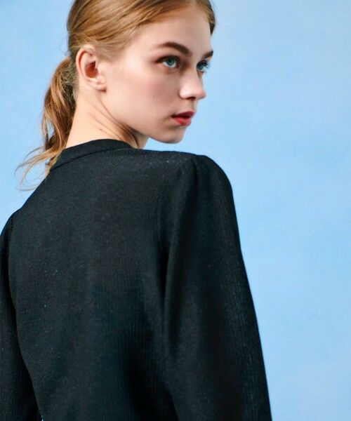 allureville / アルアバイル カーディガン・ボレロ | 【LOULOU WILLOUGHBY】ラメボレロ | 詳細4