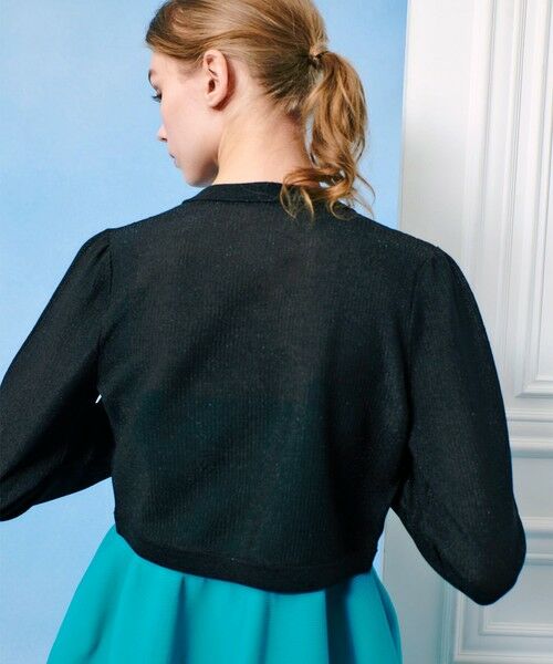 allureville / アルアバイル カーディガン・ボレロ | 【LOULOU WILLOUGHBY】ラメボレロ | 詳細6