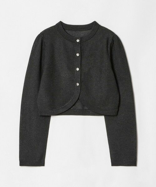 allureville / アルアバイル カーディガン・ボレロ | 【LOULOU WILLOUGHBY】ラメボレロ | 詳細8