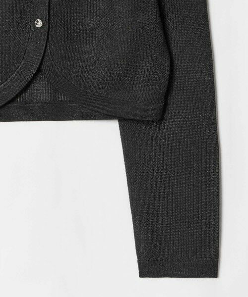 allureville / アルアバイル カーディガン・ボレロ | 【LOULOU WILLOUGHBY】ラメボレロ | 詳細11