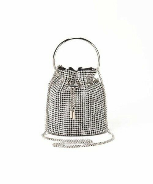 allureville / アルアバイル ショルダーバッグ | ◇【LOULOU WILLOUGHBY】ビジュー巾着ショルダー | 詳細4