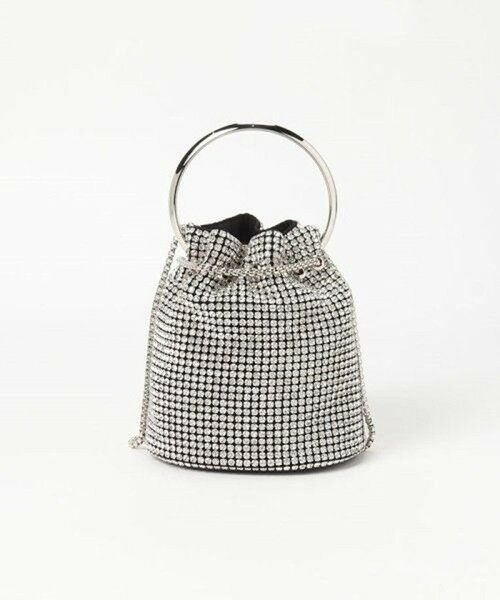allureville / アルアバイル ショルダーバッグ | ◇【LOULOU WILLOUGHBY】ビジュー巾着ショルダー | 詳細6