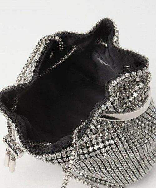 allureville / アルアバイル ショルダーバッグ | ◇【LOULOU WILLOUGHBY】ビジュー巾着ショルダー | 詳細8