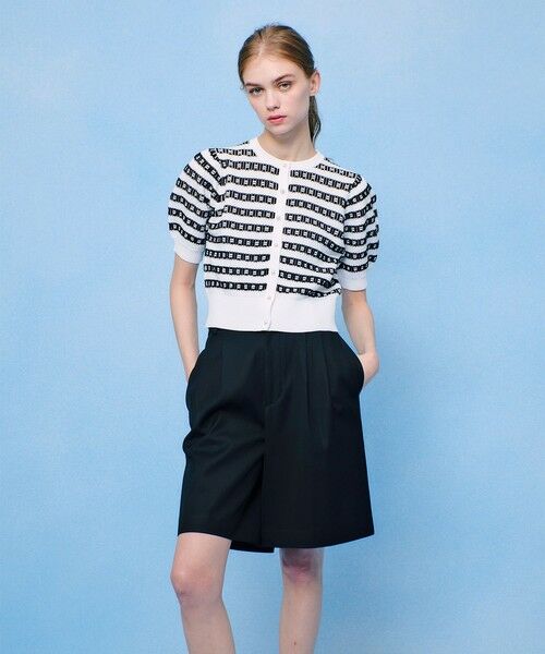 allureville / アルアバイル ショート・ハーフ・半端丈パンツ | 【LOULOU WILLOUGHBY】シックチノハーフパンツ | 詳細14