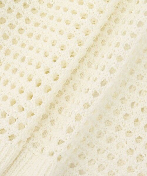 allureville / アルアバイル カーディガン・ボレロ | フィッシュネットニットジャケット | 詳細5