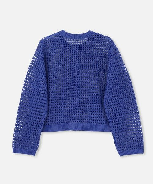 allureville / アルアバイル カーディガン・ボレロ | フィッシュネットニットジャケット | 詳細6