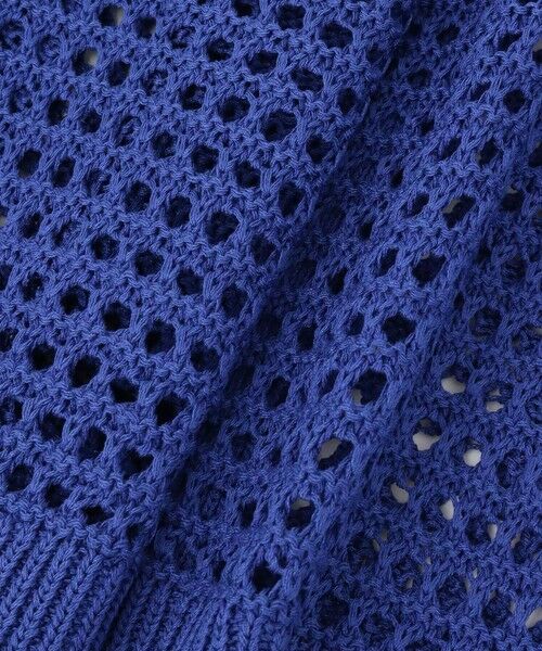 allureville / アルアバイル カーディガン・ボレロ | フィッシュネットニットジャケット | 詳細7