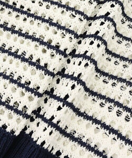 allureville / アルアバイル カーディガン・ボレロ | フィッシュネットニットジャケット | 詳細9