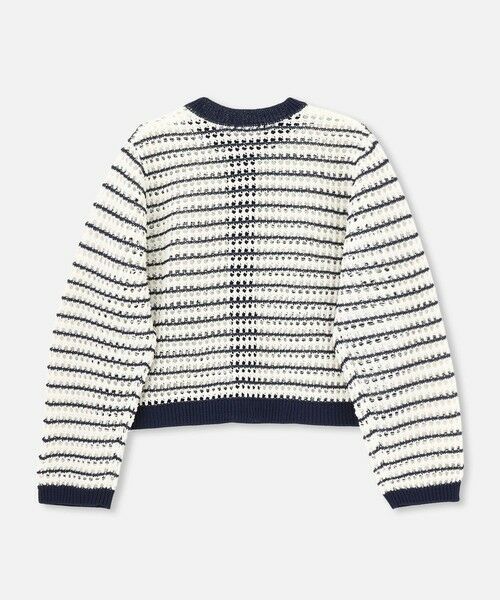 allureville / アルアバイル カーディガン・ボレロ | フィッシュネットニットジャケット | 詳細8