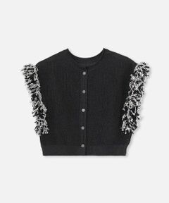 allureville / アルアバイル ニット・セーター | フリンジスリーブ2WAY プルオーバー