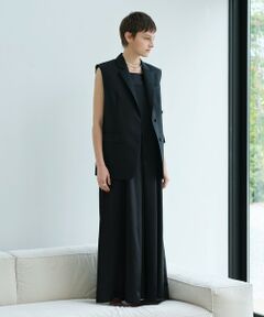 allureville / アルアバイル ベスト | 2WAYノースリジャケット