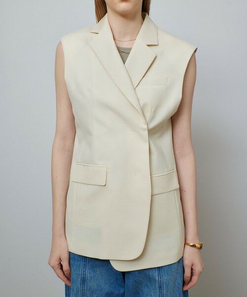 allureville / アルアバイル ベスト | 2WAYノースリジャケット | 詳細4