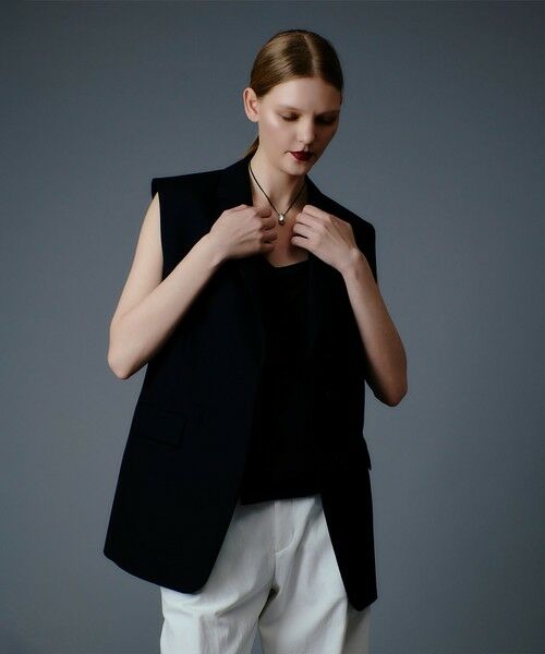 allureville / アルアバイル ベスト | 2WAYノースリジャケット | 詳細11