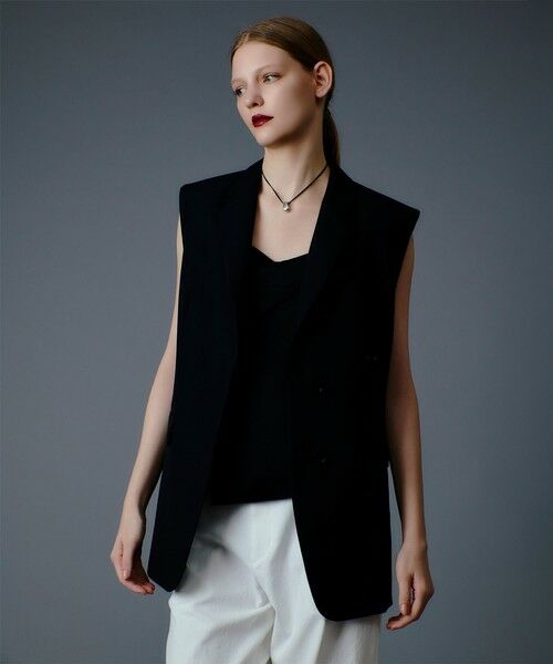 allureville / アルアバイル ベスト | 2WAYノースリジャケット | 詳細12