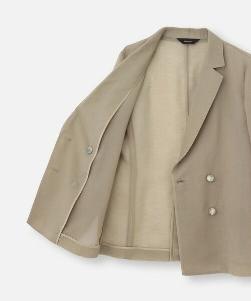 allureville / アルアバイル その他アウター | ワルツシアーオーガンジャケット | 詳細5