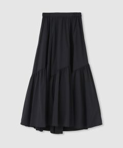 allureville / アルアバイル ロング・マキシ丈スカート | ◇バイヤス切替ギャザースカート