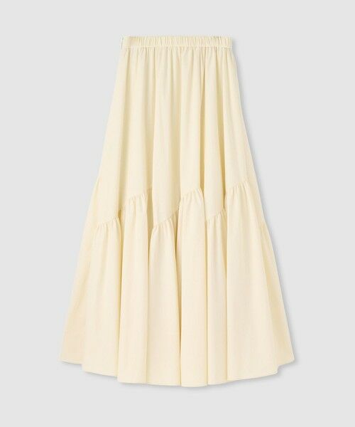 allureville / アルアバイル ロング・マキシ丈スカート | ◇バイヤス切替ギャザースカート | 詳細9
