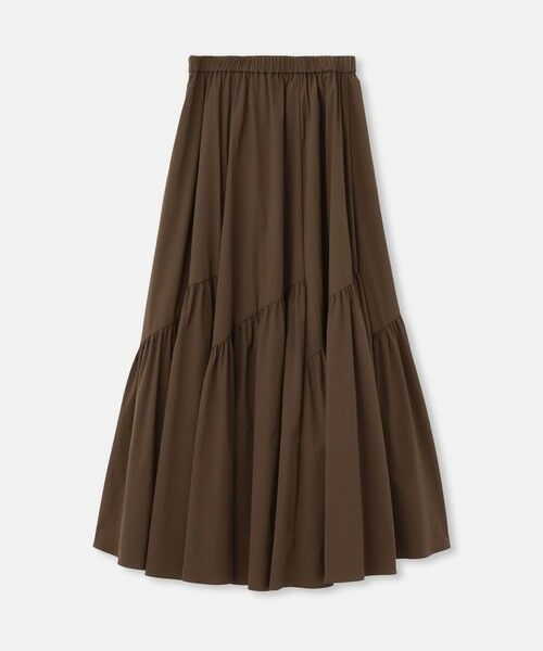 allureville / アルアバイル ロング・マキシ丈スカート | ◇バイヤス切替ギャザースカート | 詳細12