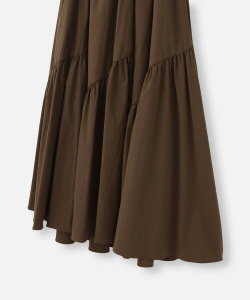 allureville / アルアバイル ロング・マキシ丈スカート | ◇バイヤス切替ギャザースカート | 詳細14