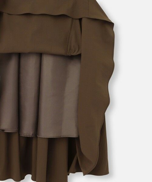 allureville / アルアバイル ロング・マキシ丈スカート | ◇バイヤス切替ギャザースカート | 詳細15