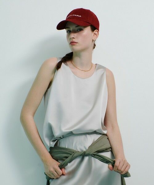 allureville / アルアバイル シャツ・ブラウス | サテンタンクブラウス | 詳細6