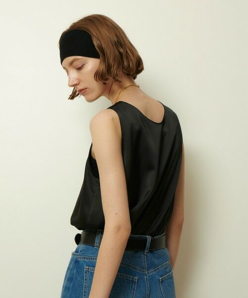 allureville / アルアバイル シャツ・ブラウス | サテンタンクブラウス | 詳細20