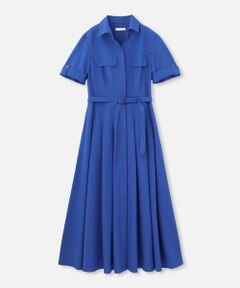 allureville / アルアバイル ミニ丈・ひざ丈ワンピース | サッカースキッパーターンバックワンピース