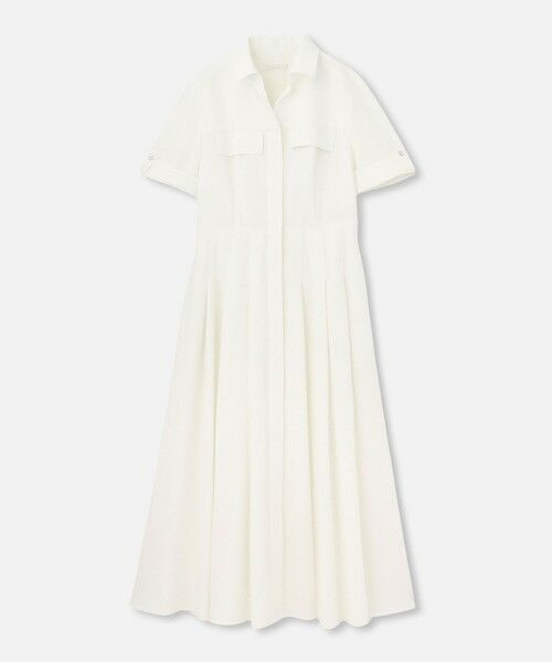 allureville / アルアバイル ミニ丈・ひざ丈ワンピース | サッカースキッパーターンバックワンピース | 詳細2