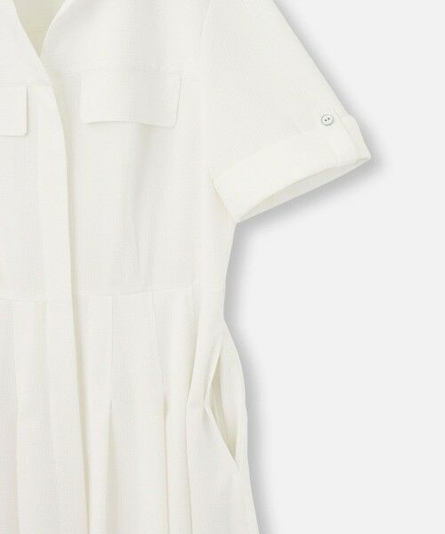 allureville / アルアバイル ミニ丈・ひざ丈ワンピース | サッカースキッパーターンバックワンピース | 詳細4