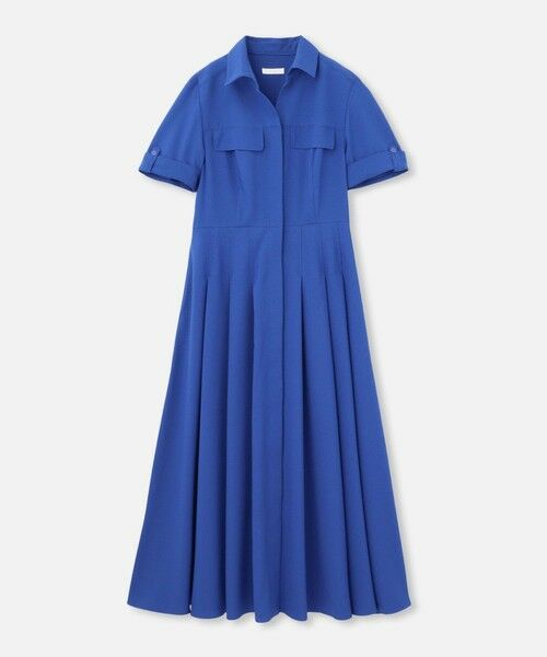 allureville / アルアバイル ミニ丈・ひざ丈ワンピース | サッカースキッパーターンバックワンピース | 詳細10