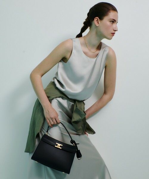 allureville / アルアバイル ショルダーバッグ | ツイストバックルスクエアショルダーバッグ | 詳細8