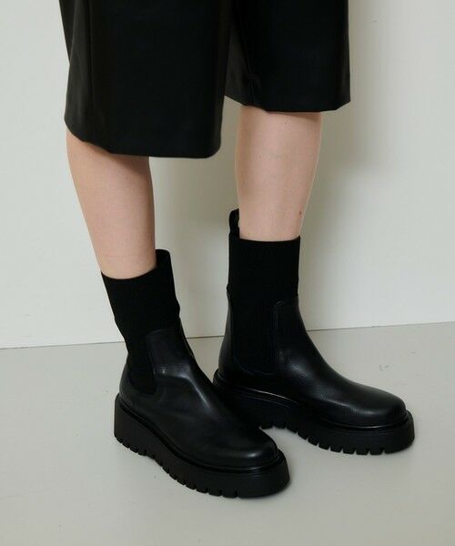 allureville / アルアバイル ブーツ（ロング丈） | 【allureville×CORSO ROMA 9】サイドゴアショートブーツ | 詳細1