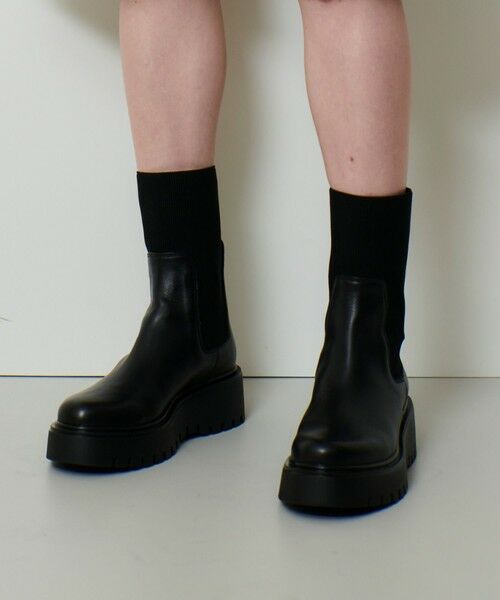 allureville / アルアバイル ブーツ（ロング丈） | 【allureville×CORSO ROMA 9】サイドゴアショートブーツ | 詳細2