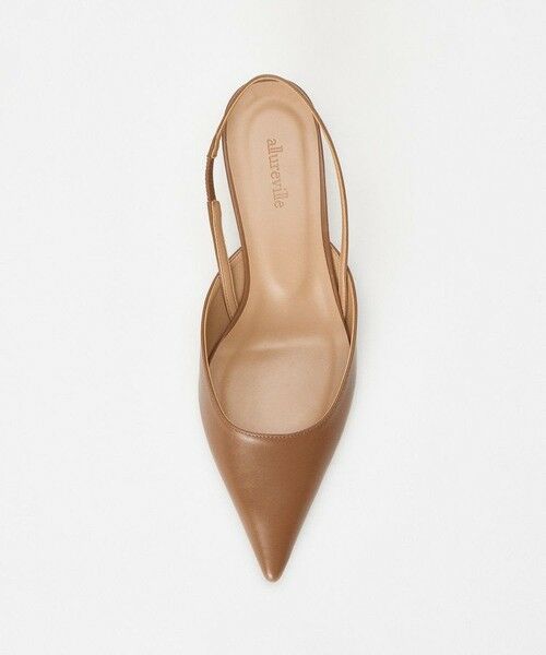 allureville / アルアバイル パンプス | ◇ ポインテッドスリングバックストラップパンプス | 詳細1