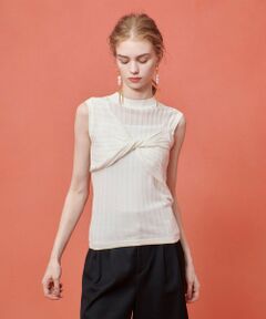 allureville / アルアバイル ニット・セーター | 【LOULOU WILLOUGHBY】シシュウツイストリブプルオーバー