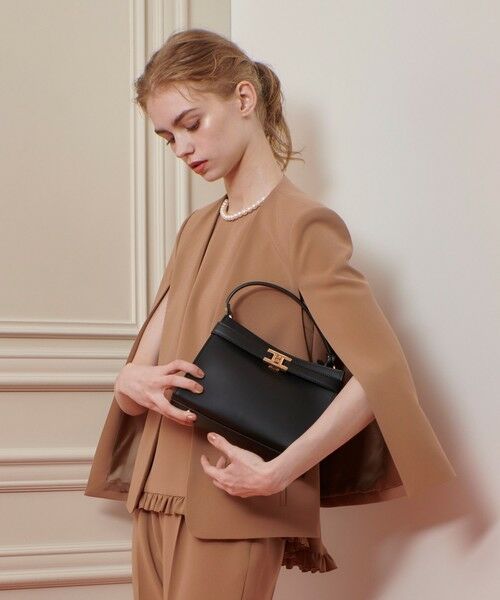 allureville / アルアバイル ノーカラージャケット | ◇ 【LOULOU WILLOUGHBY】リトルブラックケープジャケット | 詳細13