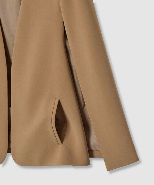 allureville / アルアバイル ノーカラージャケット | ◇ 【LOULOU WILLOUGHBY】リトルブラックケープジャケット | 詳細21