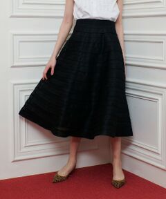 allureville / アルアバイル ロング・マキシ丈スカート | 【LOULOU WILLOUGHBY】ダブルラッセルステッチスカート
