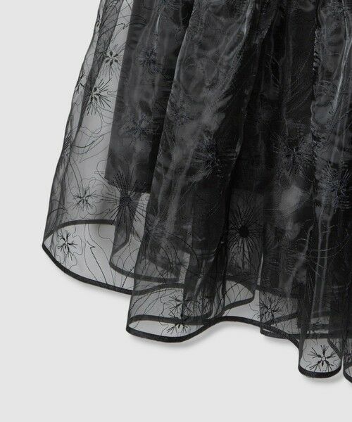 allureville / アルアバイル ロング・マキシ丈スカート | 【LOULOU WILLOUGHBY】オーガンジーフラワー刺繍スカート | 詳細15