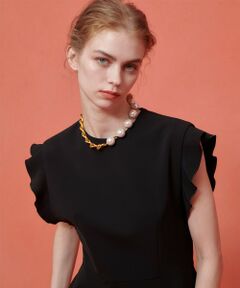 allureville / アルアバイル サロペット・オールインワン | 【LOULOU WILLOUGHBY】ダブルクロスミニオールインワン