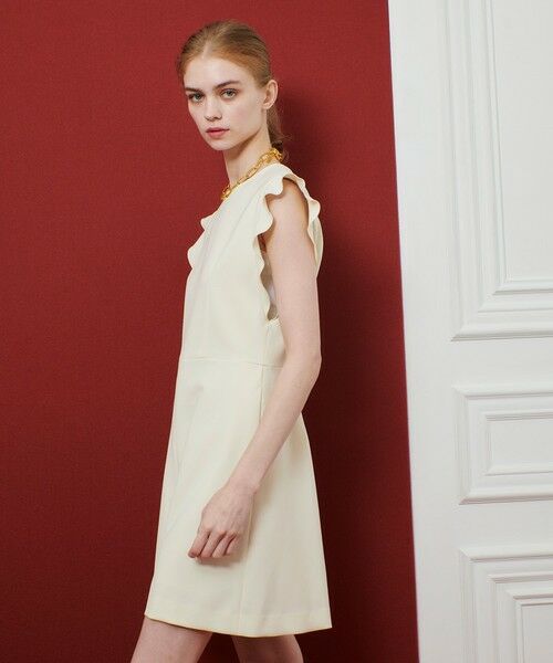 allureville / アルアバイル サロペット・オールインワン | 【LOULOU WILLOUGHBY】ダブルクロスミニオールインワン | 詳細2