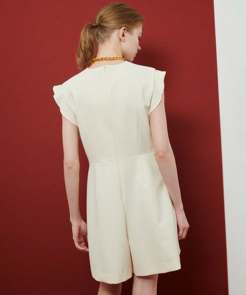 allureville / アルアバイル サロペット・オールインワン | 【LOULOU WILLOUGHBY】ダブルクロスミニオールインワン | 詳細4