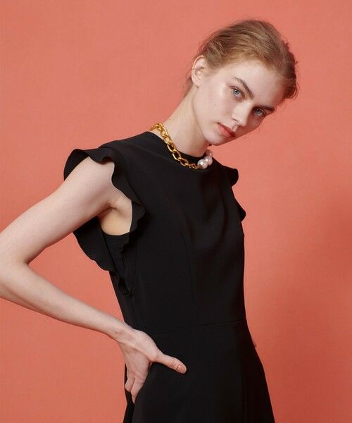 allureville / アルアバイル サロペット・オールインワン | 【LOULOU WILLOUGHBY】ダブルクロスミニオールインワン | 詳細8