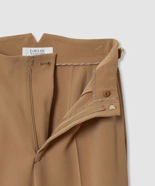 allureville / アルアバイル その他パンツ | 【LOULOU WILLOUGHBY】ハイバックテーパードパンツ | 詳細14