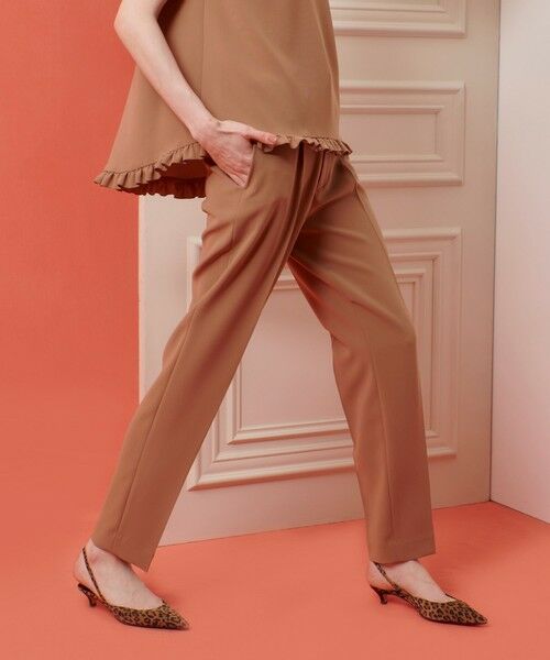allureville / アルアバイル その他パンツ | 【LOULOU WILLOUGHBY】ハイバックテーパードパンツ | 詳細9