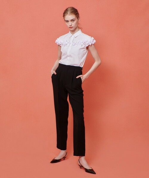 allureville / アルアバイル その他パンツ | 【LOULOU WILLOUGHBY】ハイバックテーパードパンツ | 詳細21